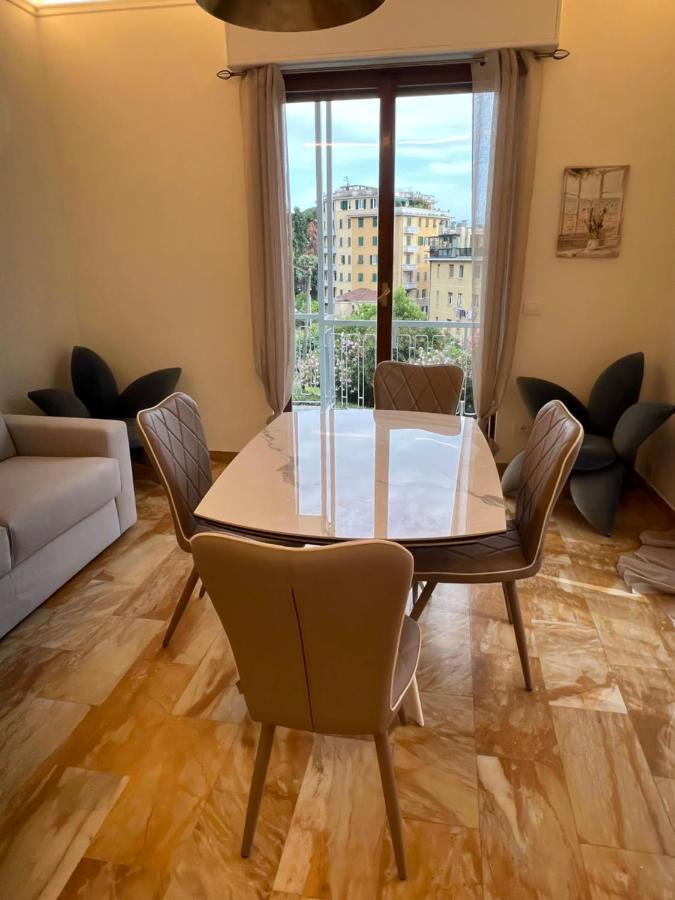 Welcome Riviera -Torre D'Avorio Appartamento 126 Mq Piu'Terrazzo25 Mq - Totalmente Rinnovato- 250 M Dal Centro - Parcheggio A Pagamento 15 Euro Al Giorno Da Prenotare In Anticipo Salvo Dispo -Parking At 15 Euro Per Day To Be Booked In Advance If Avai Rapallo Kültér fotó