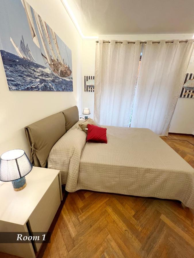 Welcome Riviera -Torre D'Avorio Appartamento 126 Mq Piu'Terrazzo25 Mq - Totalmente Rinnovato- 250 M Dal Centro - Parcheggio A Pagamento 15 Euro Al Giorno Da Prenotare In Anticipo Salvo Dispo -Parking At 15 Euro Per Day To Be Booked In Advance If Avai Rapallo Kültér fotó