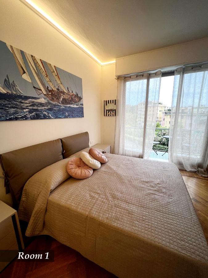Welcome Riviera -Torre D'Avorio Appartamento 126 Mq Piu'Terrazzo25 Mq - Totalmente Rinnovato- 250 M Dal Centro - Parcheggio A Pagamento 15 Euro Al Giorno Da Prenotare In Anticipo Salvo Dispo -Parking At 15 Euro Per Day To Be Booked In Advance If Avai Rapallo Kültér fotó