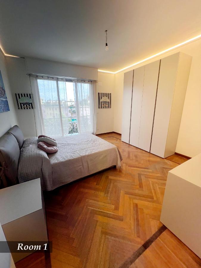 Welcome Riviera -Torre D'Avorio Appartamento 126 Mq Piu'Terrazzo25 Mq - Totalmente Rinnovato- 250 M Dal Centro - Parcheggio A Pagamento 15 Euro Al Giorno Da Prenotare In Anticipo Salvo Dispo -Parking At 15 Euro Per Day To Be Booked In Advance If Avai Rapallo Kültér fotó